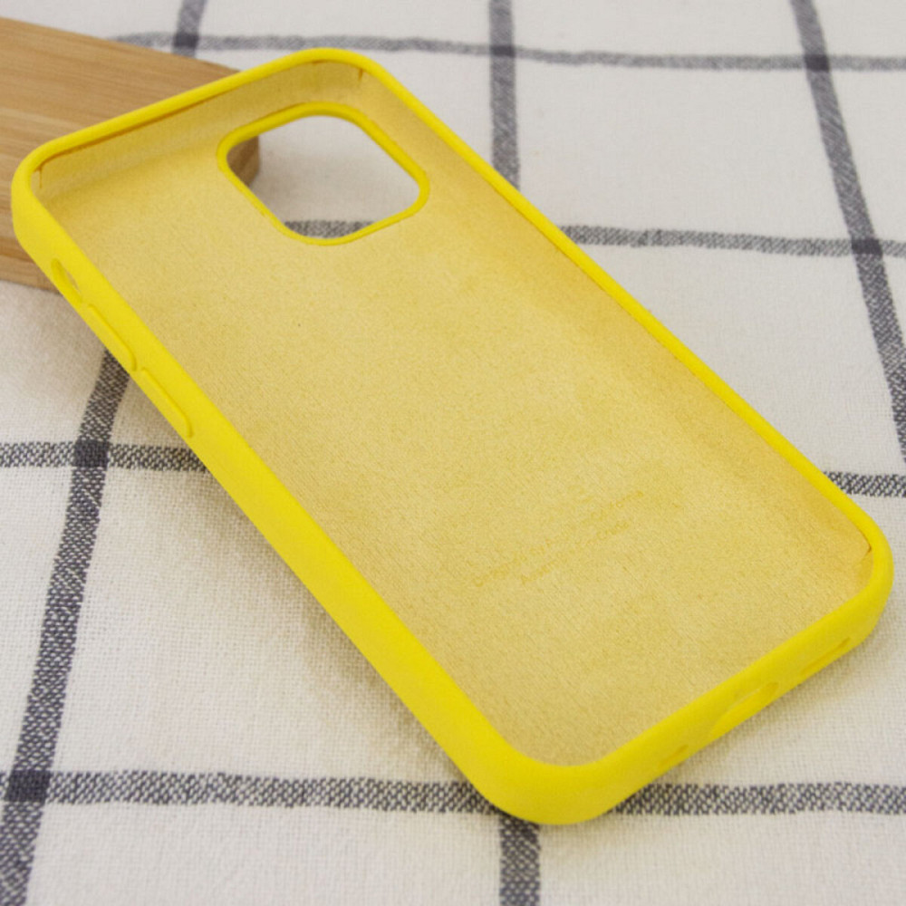 Чохол для смартфона Silicone Full Case AA Open Cam for Apple iPhone 15 Pro Max 56,Sunny Yellow Киев - изображение 3