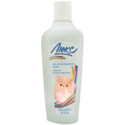 Шампунь для тварин ProVET "Люкс" 2в1 для довгошерстих кішок 240 мл (4823082412761) Вінниця - фото 1