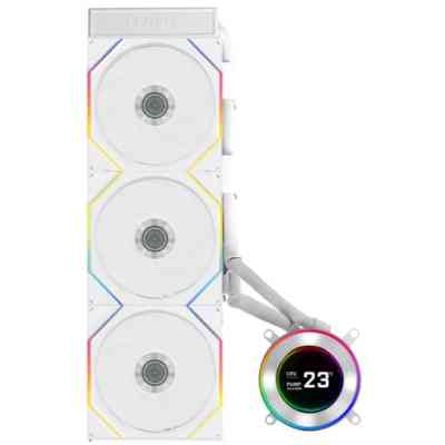 Система жидкостного охлаждения Lian Li HydroShift II LCD-C 360TL, White (G89.GHS2LCD36TW.00) Винница