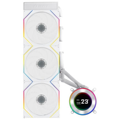 Система жидкостного охлаждения Lian Li HydroShift II LCD-C 360TL, White (G89.GHS2LCD36TW.00) Винница - изображение 2