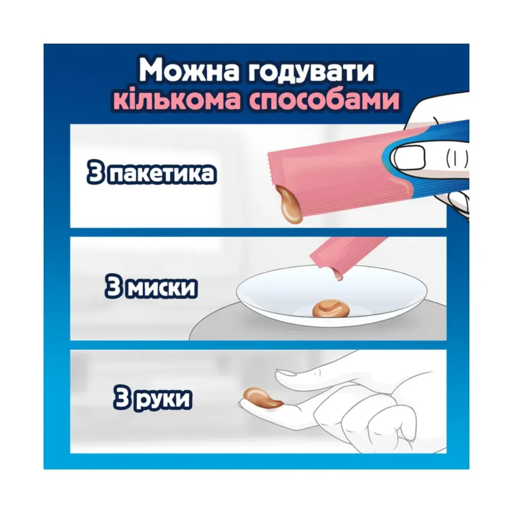 Вологий додатковий корм FELIX Смачні моменти для дорослих котів, з лососем, 4х10 г Київ - фото 5