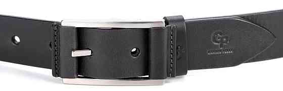 Стильний ремінь під штани GRANDE PELLE 00869 Чорний Київ