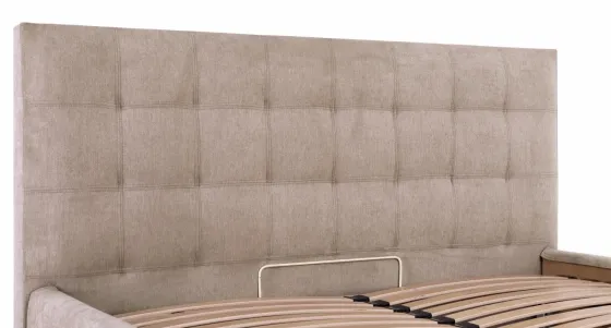 Кровать Chester New Comfort 140 х 200 см Мисти Mocco С подъемным механизмом и нишей для белья Мокко Киев