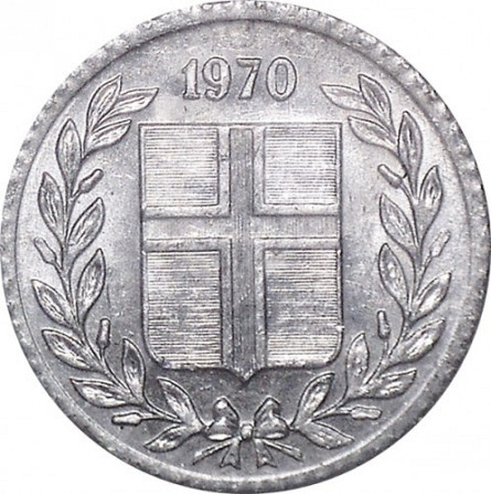Исландия 10 аурар 1970 Полтава - изображение 1
