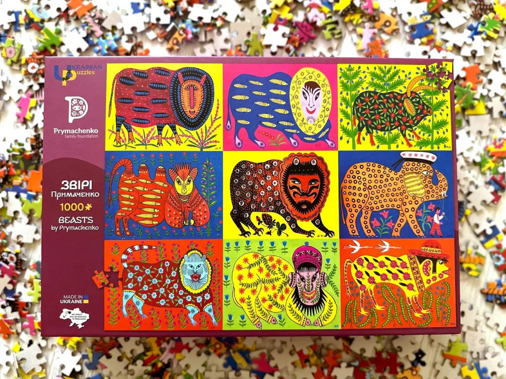 Пазл UkrainianPuzzles Звірі Примаченко ( 16600 ) Харків - фото 4