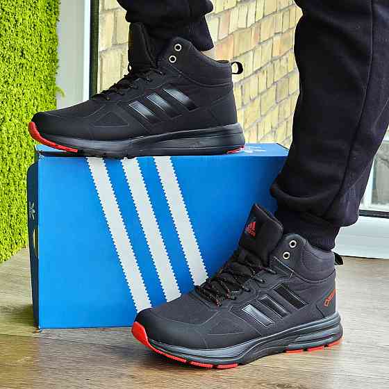 Зимние Кроссовки Adidas Terrex GORE-TEX с МЕХОМ Черные Мужские Адидас Гортекс (размеры: 41,42,43,44,45,46) - 3 Днепр