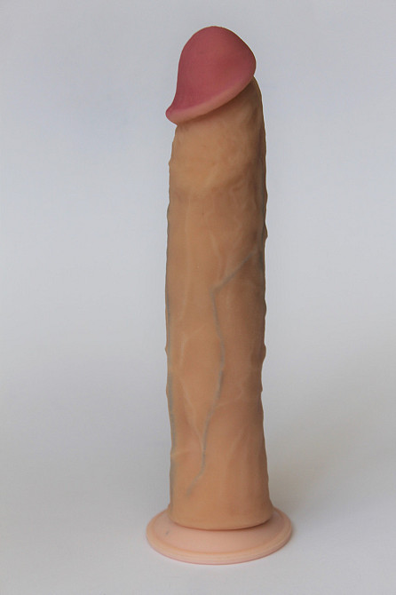 Фаллоимитатор EGZO Ciberskin D005 ( 23 см х 4,5 см ) Sex Aura Киев - изображение 4
