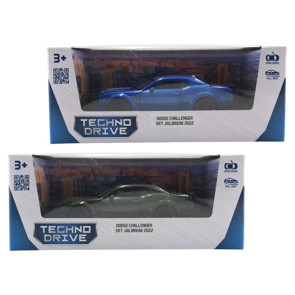 Автомодель - Dodge Challenger SRT Jailbreak 2022 (синій, зелений) Дніпро - фото 5