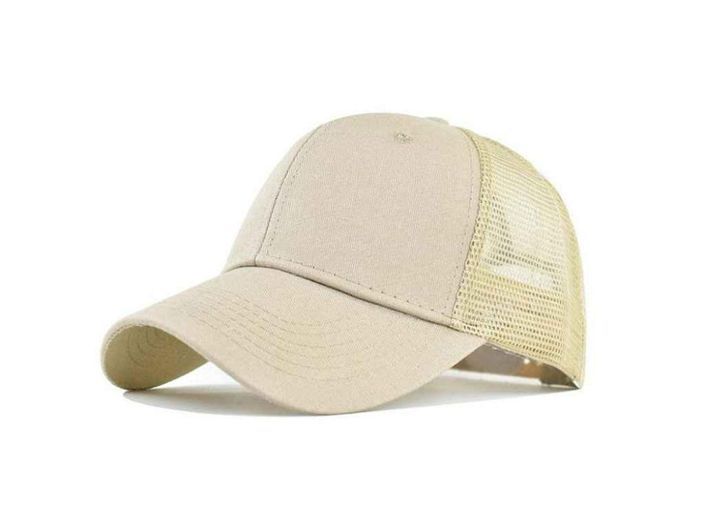 Кепка бежевий з сіткою р.56-60 ТМ SHAPKI Київ - фото 1
