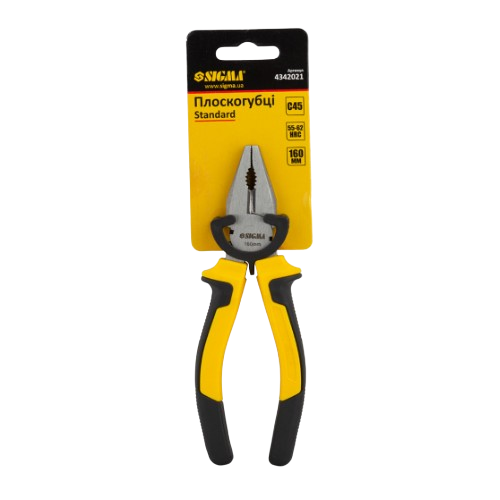 Плоскогубці 160мм Standard SIGMA Житомир - изображение 4