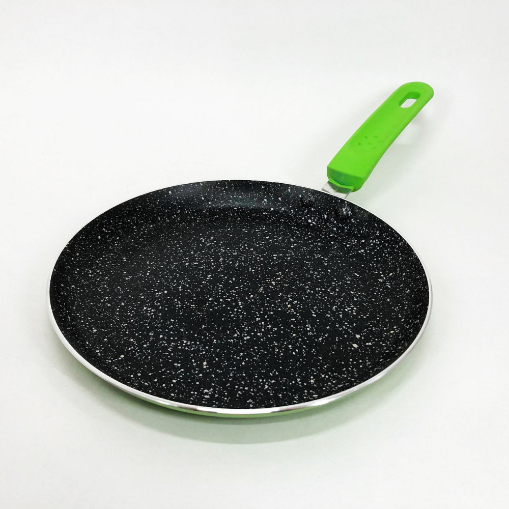 Легкая блинная сковорода, Блинная сковорода с ручкой, Сковородка для блинов антипригарная HA-98 Львов - изображение 10