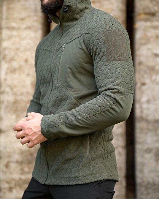 Тактична флісівка KM URBAN олива ПП7997 Одеса - фото 6