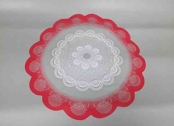 Серветка для квітів діаметром 60 см з рис, 100 шт No 336 (2) (100 шт.) Харків