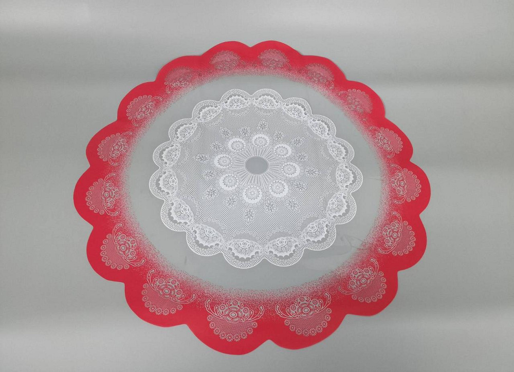 Салфетка дла цветов диаметром 60 см с рис, 100 шт № 336 (2) (100 шт) Харьков - изображение 2