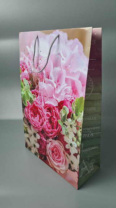 Пакет бумажный гигант вертиркальный (30х42х12)(артGV-050) (12 шт) Харьков - изображение 1