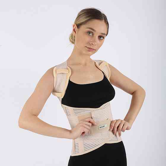 Бандаж грудопоперековий ортопедичний ORTHOPEDICS MEDICAL CAS330K, коректор постави, Розмір S Кам'янець-Подільський