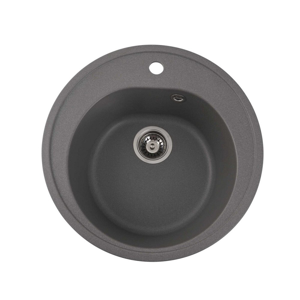 VALESO Гранітна мийка для кухні VALESO LUNA 510 матова Сірий мусон Киев - изображение 1