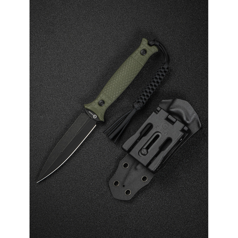 Ніж фіксований Civivi Perfrico C23026-2 з чохлом Київ - фото 9