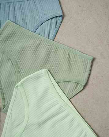 Набор детских трусиков на девочку недельки из 7 шт в рубчик. Nicoletta 740156 6-7 Киев