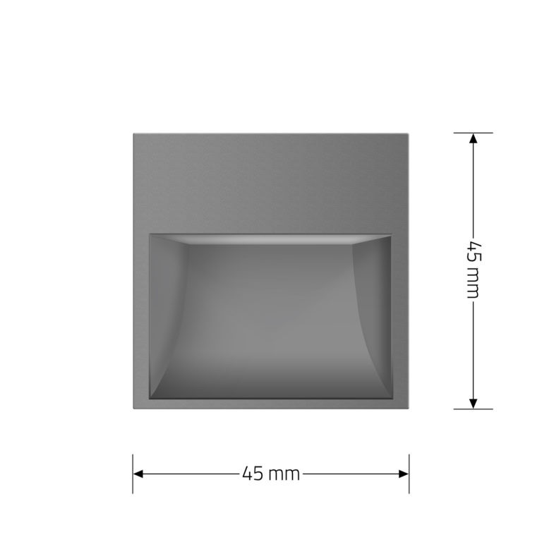 Механізм світильник для сходів підлоги, сірий, 2700K, 220В, 0.35Вт Livolo (VL-FCL1-2IP) Коломия - фото 9