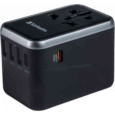 Зарядний пристрій Verbatim UTA-04 PD61W (3xUSB-A/2xUSB-C) (49546) Вінниця