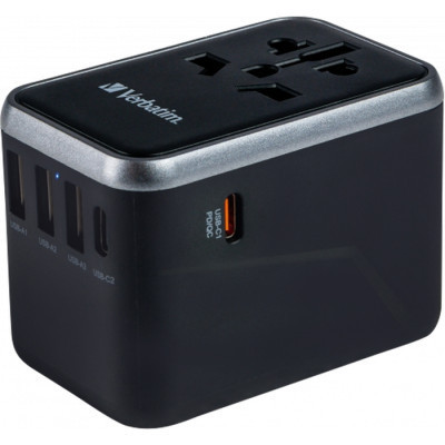 Зарядний пристрій Verbatim UTA-04 PD61W (3xUSB-A/2xUSB-C) (49546) Вінниця - фото 3