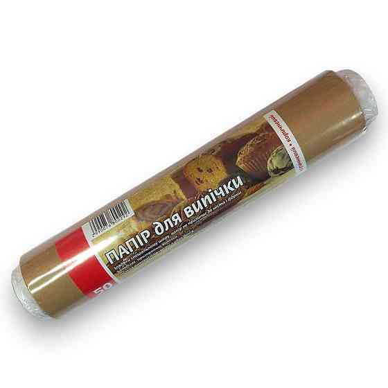 Папір для випікання 50 м 29 см коричневий пергаментний Харків