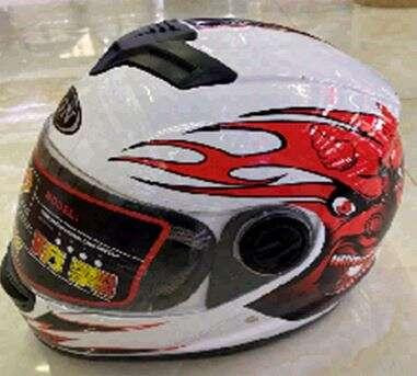 Шолом-інтеграл (size M, білий глянець) (mod 828-2) Мукачево - фото 1