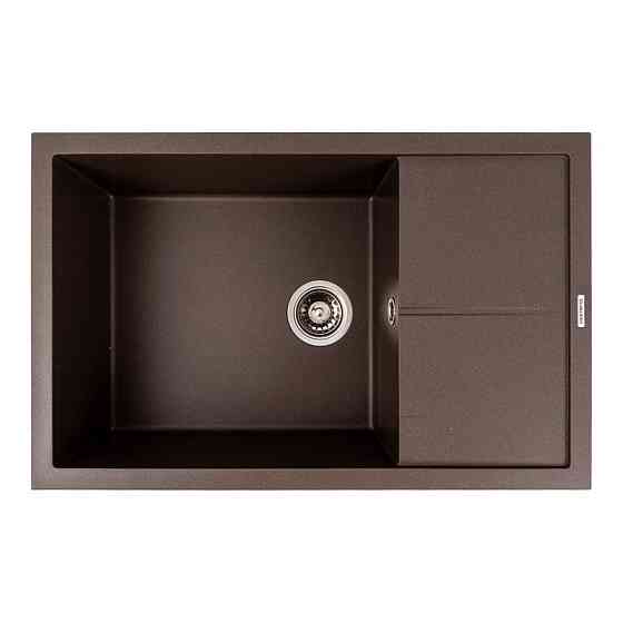 VALESO Гранітна кухонна мийка VALESO CALYPSO 7950 матова Темна Скеля Киев