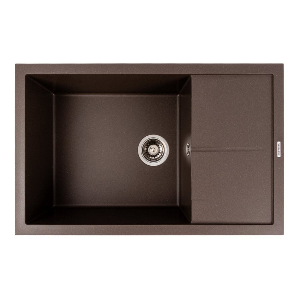 VALESO Гранітна кухонна мийка VALESO CALYPSO 7950 матова Темна Скеля Киев - изображение 1