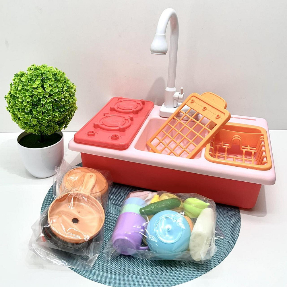 Кухня дитяча Limo Toy 29 предметів розмір 52*26*72 см (WD-Y41) Чернигов - изображение 3