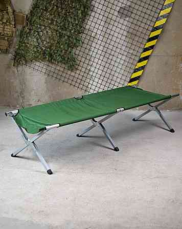 Міцна розкладачка військова НАТО 190 см + чохол армійський до 120 кг ДЛ7079 Одеса