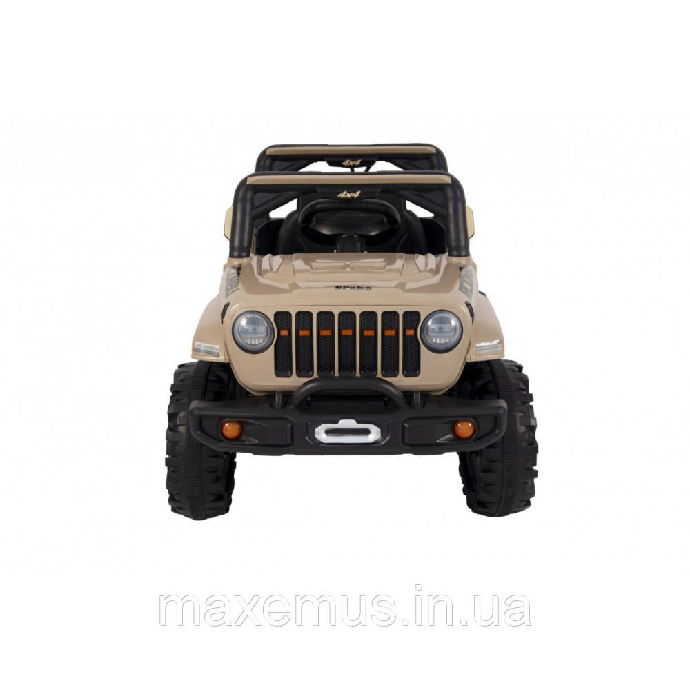 Детский электромобиль на аккумуляторе QD-V80 электромашина для детей с пультом управления Хаки Мостиська - фото 10