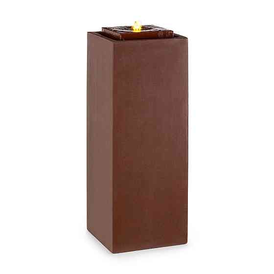 Садовый фонтан Мессина LED 30 x 84 x 30 см Цемент Медь (Германия, читать описание) Ровно