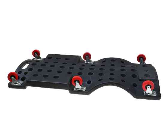 Лежак СТО "GeKo" підкатний пластиковий 91x43x11см чорний Киев