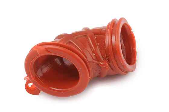 Патрубок воздушного фильтра скутер Ямаха Йог (красный) Мукачево