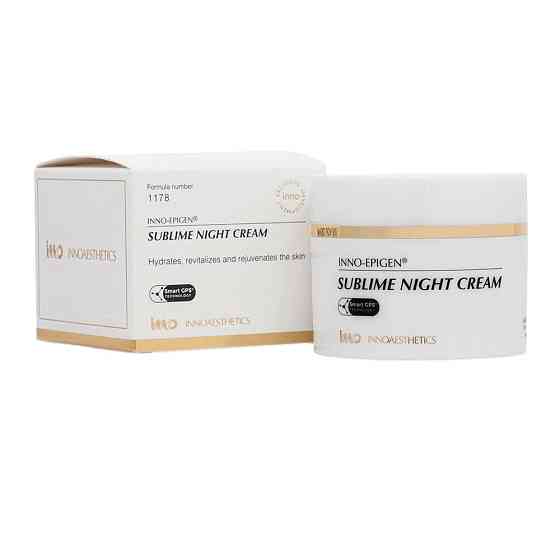 Ночной крем EPIGEN SUBLIME NIGHT CREAM для сухой кожи с заметными признаками старения Innoaesthetics 50 мл Киев