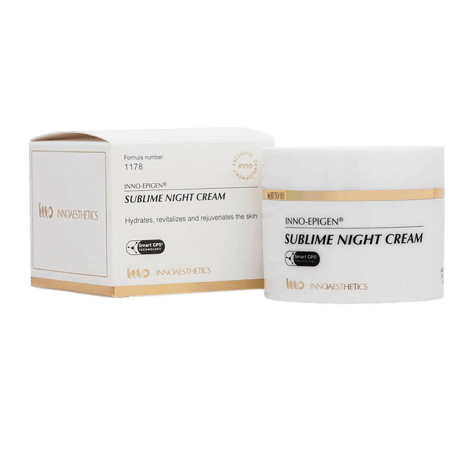 Ночной крем EPIGEN SUBLIME NIGHT CREAM для сухой кожи с заметными признаками старения Innoaesthetics 50 мл Киев - изображение 1