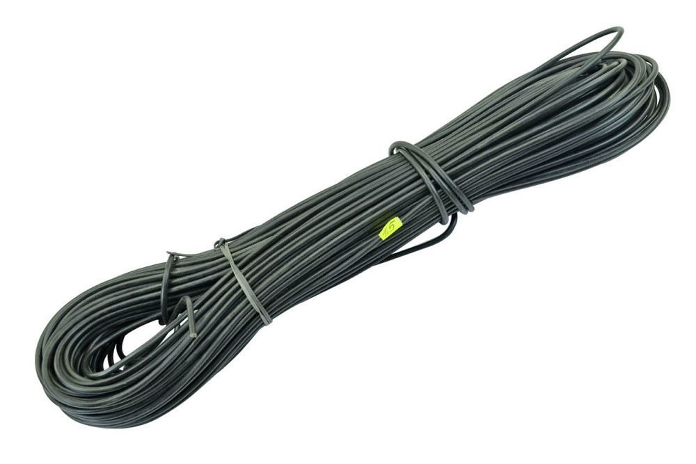 Провід 1,50 мм чорний (50 м бухта) автомобільний Мукачево - фото 1