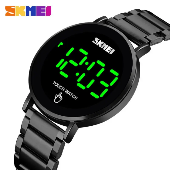 Наручные женские часы Skmei 1550 Light II (Черные) Винница