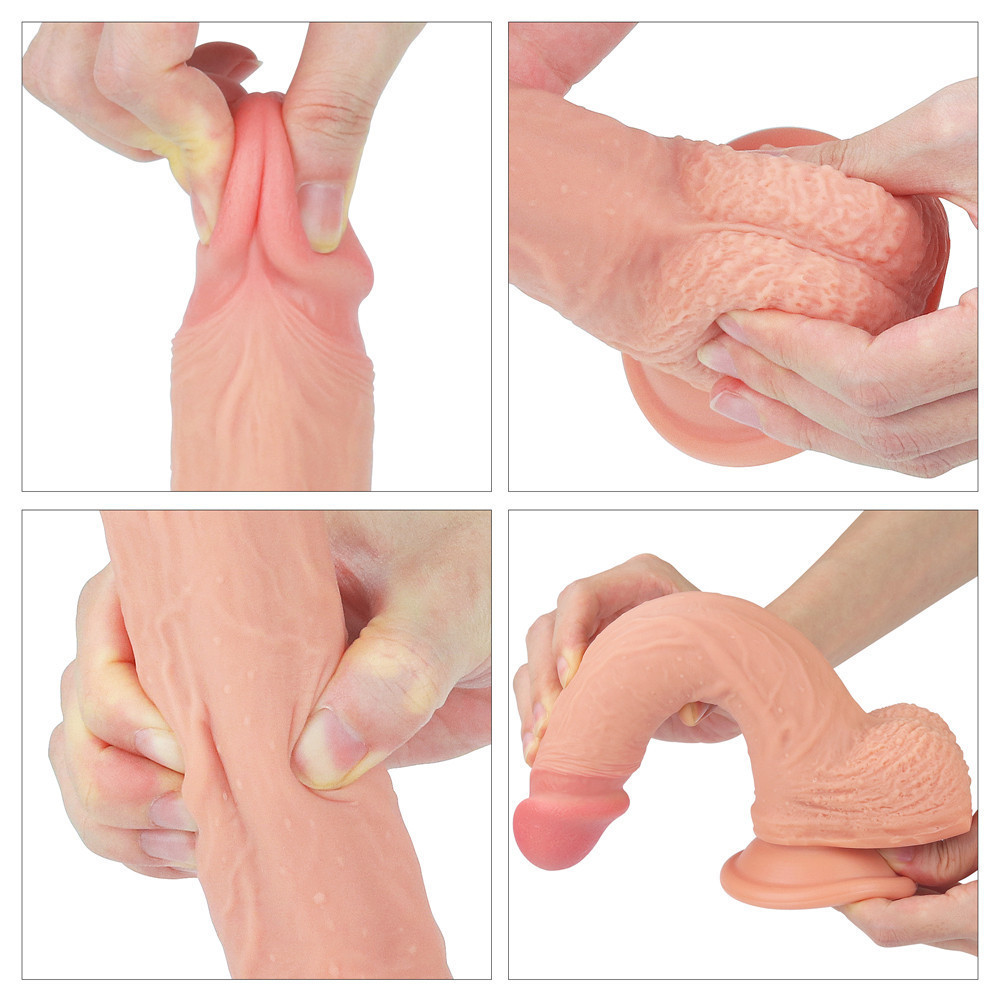 Фаллоимитатор - Dual-Layered Silicone Cock 8.5