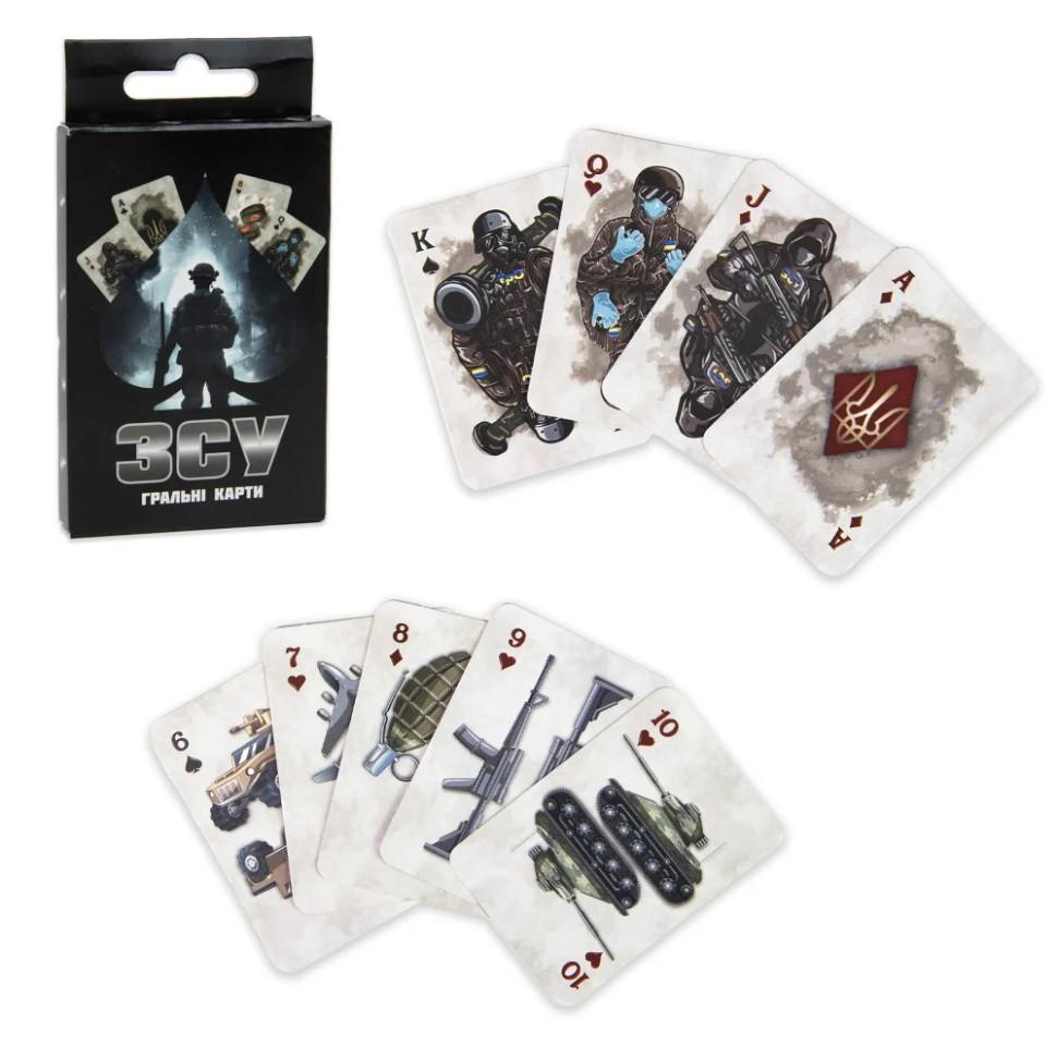 Карткова гра "ЗСУ" 30789 українською мовою Вінниця - фото 1