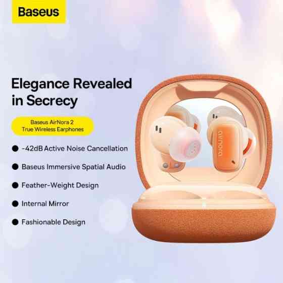 Бездротові навушники Baseus AirNora 2 True Wireless Earphones Gradient Orange Киев