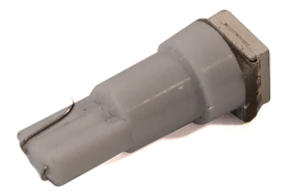 Світлодіодна лампа AllLight T5 1 SMD 5050 (W1,2W) W2x4,6d панель приладів, кнопка WHITE 12V Харьков - изображение 2