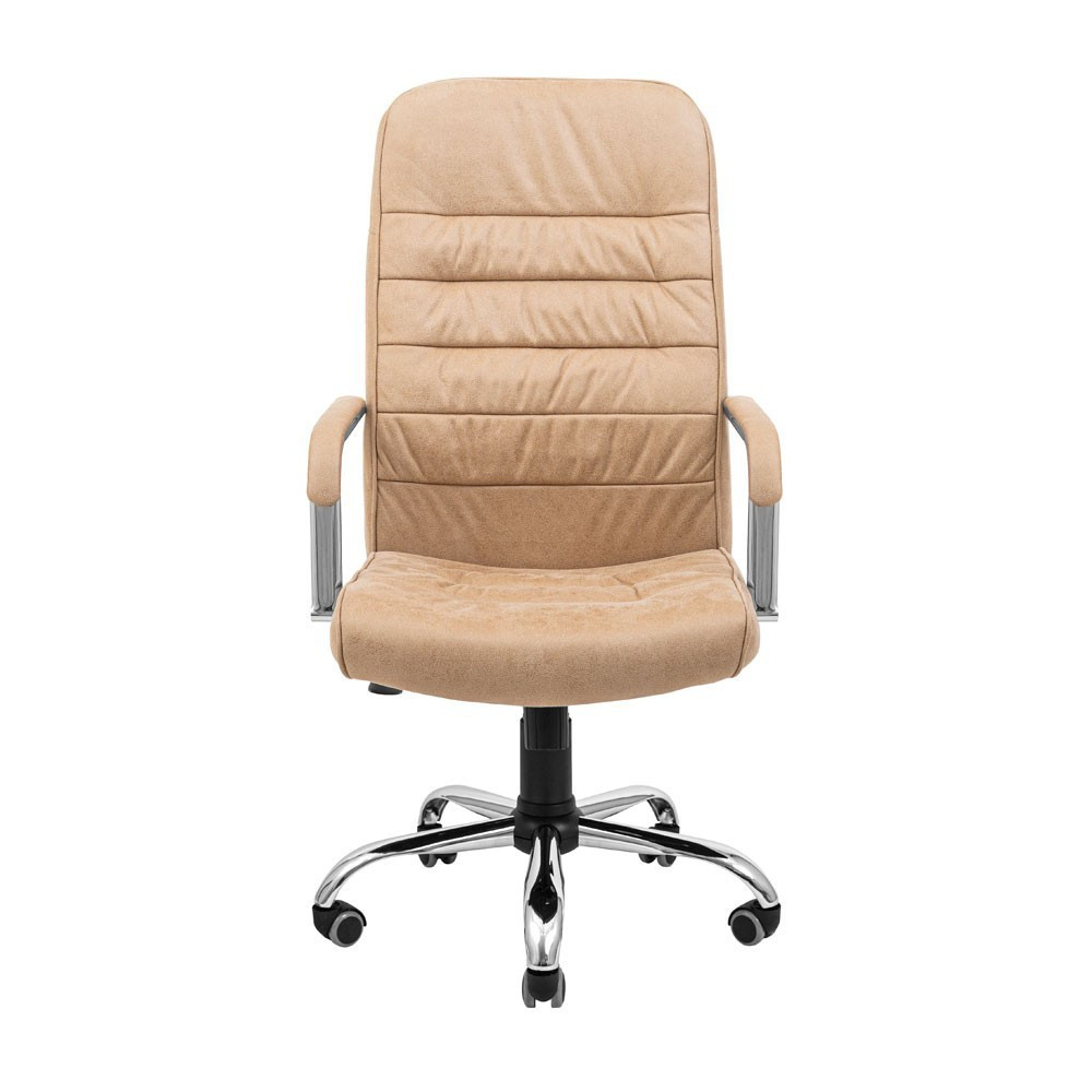 Офісне крісло керівника Richman Lion Ameli Хром M2 Anyfix Бежевий Київ - фото 2