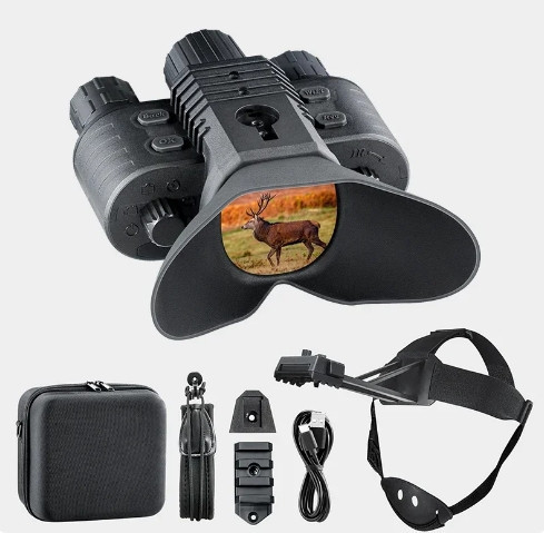 Прибор ночного видения NV-880 8x16MP 1080P HD WiFi 850nm (до 600м в темноте) + крепление FMA L4G2 (пластик) Винница - изображение 6