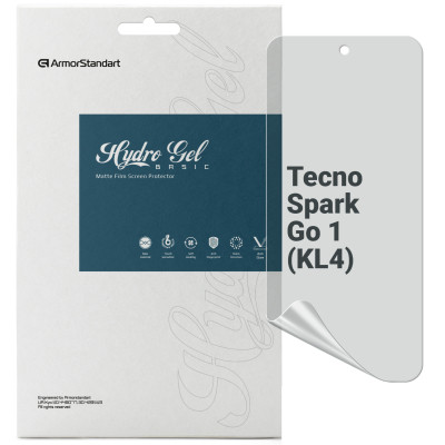 Пленка защитная Armorstandart Matte Tecno Spark Go 1 (KL4) (ARM81162) Винница - изображение 1