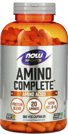 Комплекс аминокислот Now Foods Amino Complete 360 капс Киев