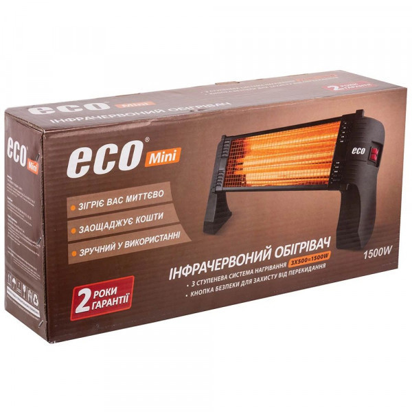 Інфрачервоний обігрівач UFO ECO Mini 1500W (ECO MINI 1500) Киев - изображение 5