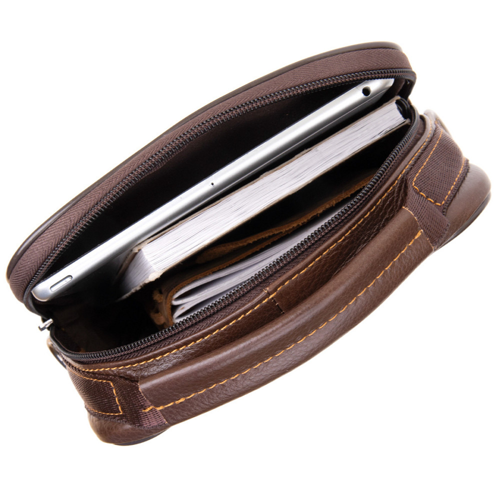 Мессенджер мужской Vintage 20434 Коричневый Киев - изображение 5